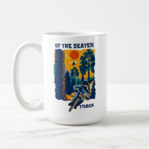 Taza De Café Montañas ciclistas regalo de cortesía