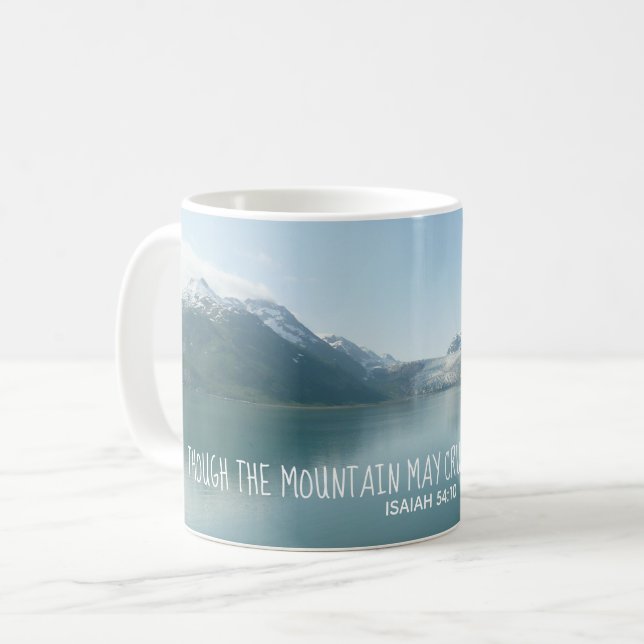 Taza De Café Montañas de Alaska, verso a partir del 54:10 de (Anverso izquierdo)