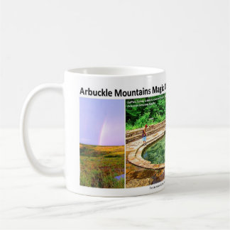 Taza De Café Montañas de Arbuckle I - magia de un arco iris,
