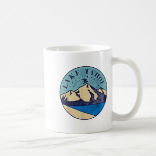 Taza De Café Montañas de Nieve para Esquiar Ss Cute, Laguna Vin