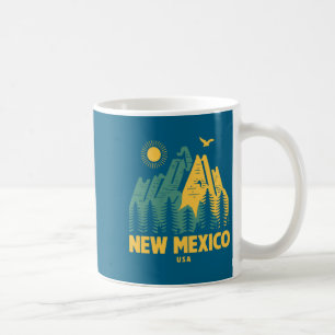Taza De Café Montañas de Nuevo México Usa Senderismo Al Aire Li