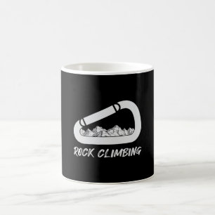 Taza De Café Montañas de Rock Escalar Escalar Idea de Regalo