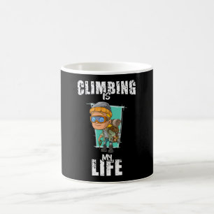 Taza De Café Montañas de Rock Escalar Escalar Idea de Regalo de