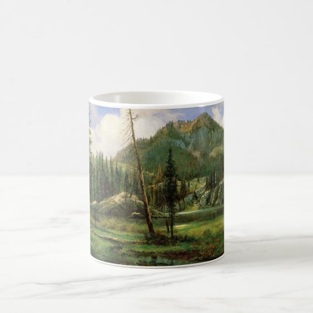 Taza De Café Montañas de Sierra Nevada (bosques americanos) (Centro)
