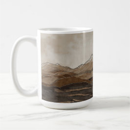 Taza De Café Montañas humeantes Escenario Aventura Aventura Pai