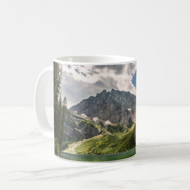Taza De Café Montañas | Montañas Gabinete, Montana (Anverso izquierdo)