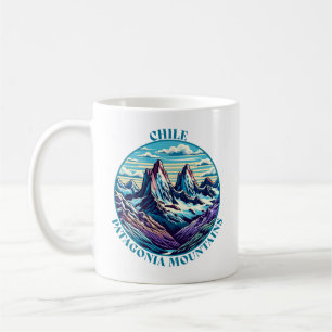 Taza De Café Montañas Patagónicas de Chile
