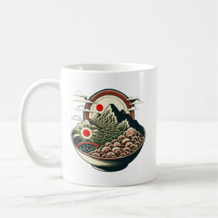 Taza De Café Montañas Ramen