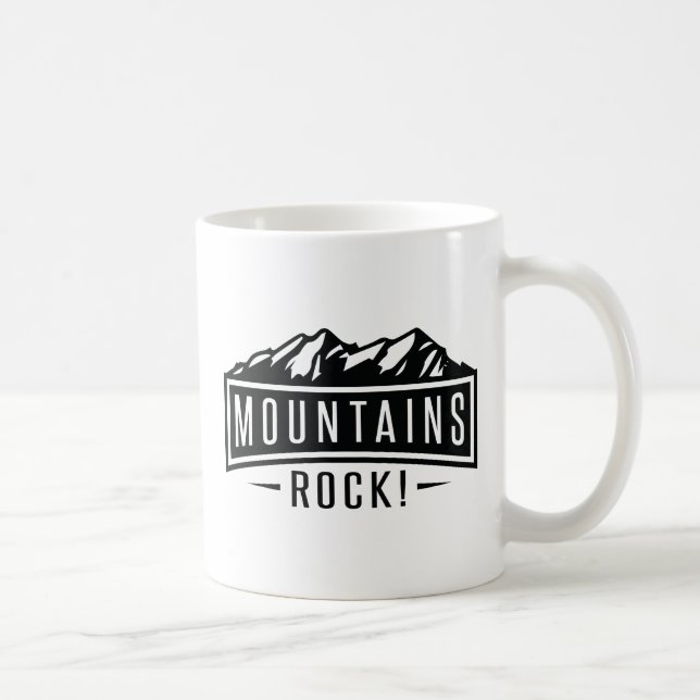 Taza De Café Montañas Rocosas (Derecha)