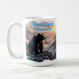 Taza De Café Montañas rusticas de gran humedecimiento oso oso n