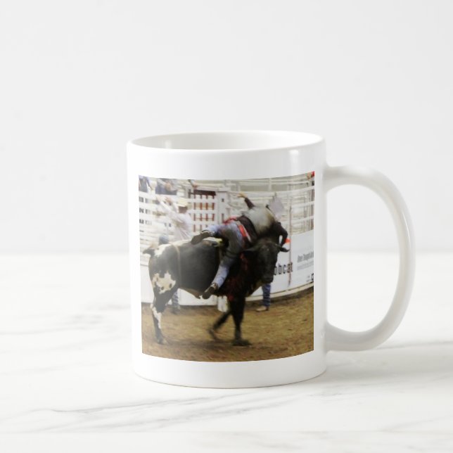 Taza De Café Montar a caballo de Bull (Derecha)