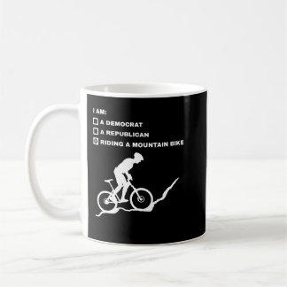 Taza De Café Montar En Bicicleta De Montaña - Bicicleta B De Ci