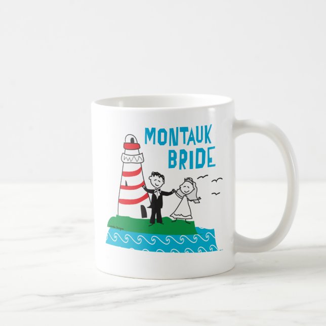 Taza De Café Montauk Bride (Derecha)