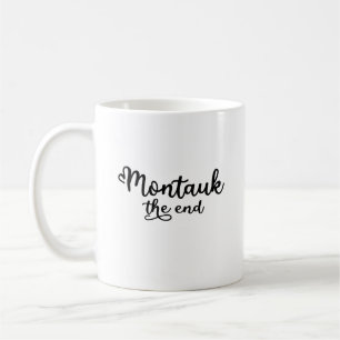 Taza De Café Montauk El Fin Vacaciones en la playa de Hamptons