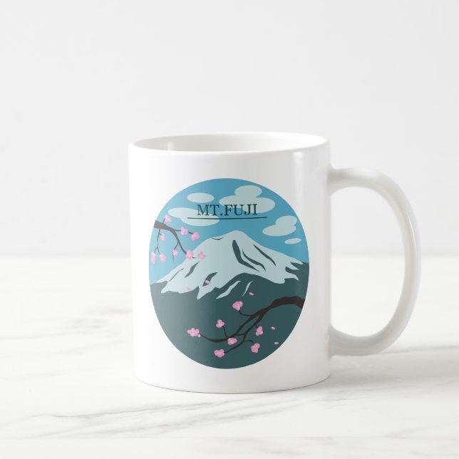 Taza De Café Monte Fuji (Derecha)