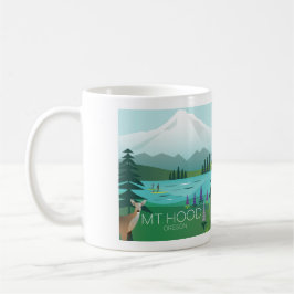 Taza De Café Monte Hood 11oz o 15oz Mug