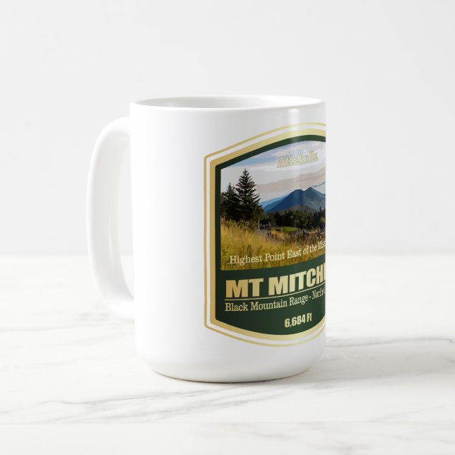 Taza De Café Monte Mitchell (PF) (Anverso izquierdo)