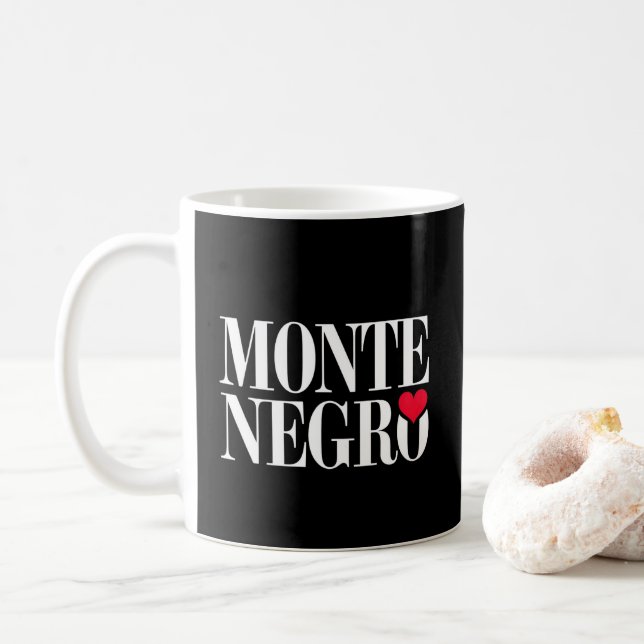 Taza De Café Montenegro (Con donut)
