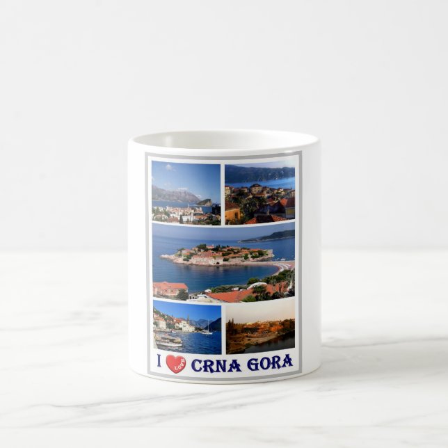 Taza De Café Montenegro - Amo - (Centro)