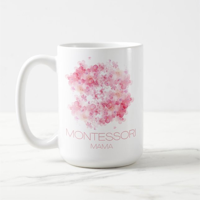 Taza De Café Montessori Mama (Izquierda)