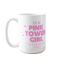 Montessori Pink Tower Mug