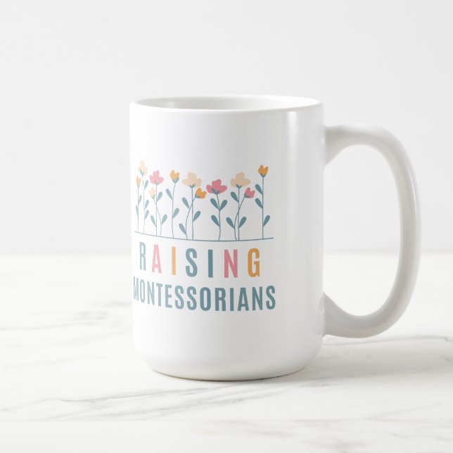 Taza De Café Montessorians en ascenso (Derecha)