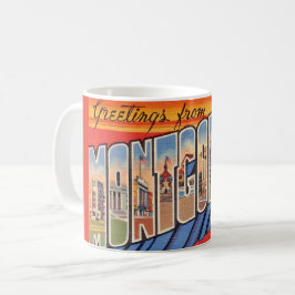 Taza De Café Montgomery AL Retro Mug