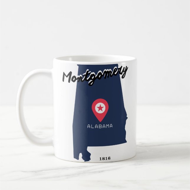 Taza De Café Montgomery coffee mug  (Izquierda)