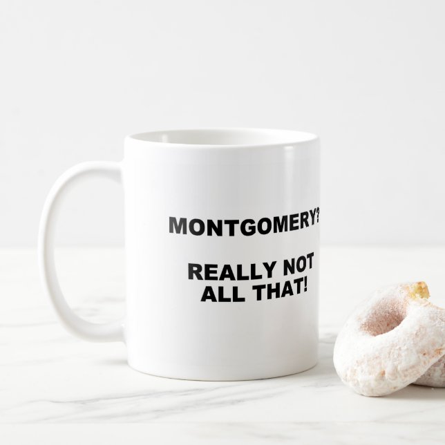 Taza De Café Montgomery Mug (Con donut)