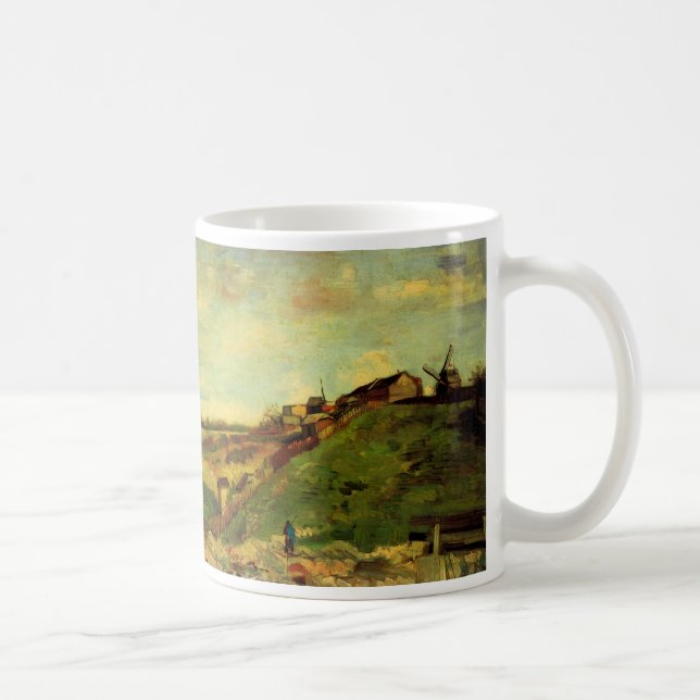 Taza De Café Montmartre: Quarry, los molinos de Vincent van Gog (Derecha)