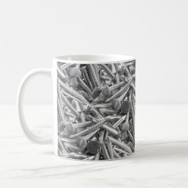Taza De Café Montón de las uñas del carpintero (Izquierda)