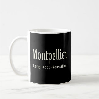 Taza De Café Montpellier Languedoc-Roussillon Francia Reg franc