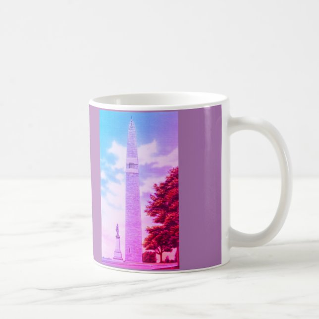 Taza De Café Monumento a Bennington, Old Bennington, Vermont (Derecha)
