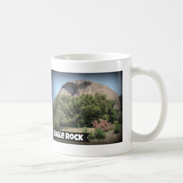 Taza De Café Monumento a Eagle Rock California (Derecha)