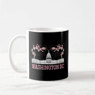 Taza De Café Monumento al florecimiento del cerezo en Washingto