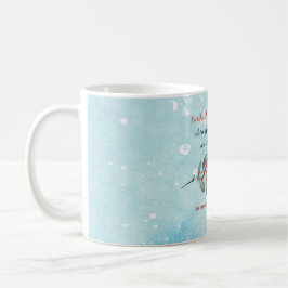 Taza De Café Monumento conmemorativo a los Navidades de acuarel