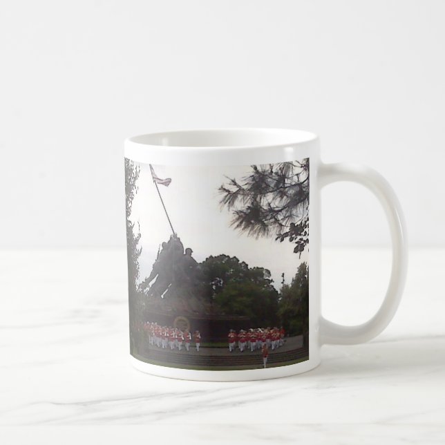Taza De Café Monumento de Iwo Jima (Derecha)