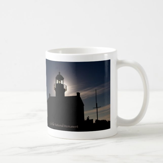 Taza De Café Monumento nacional de Cabrillo (Derecha)