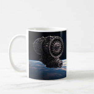 Taza De Café Monumento Orbital Turbo Core