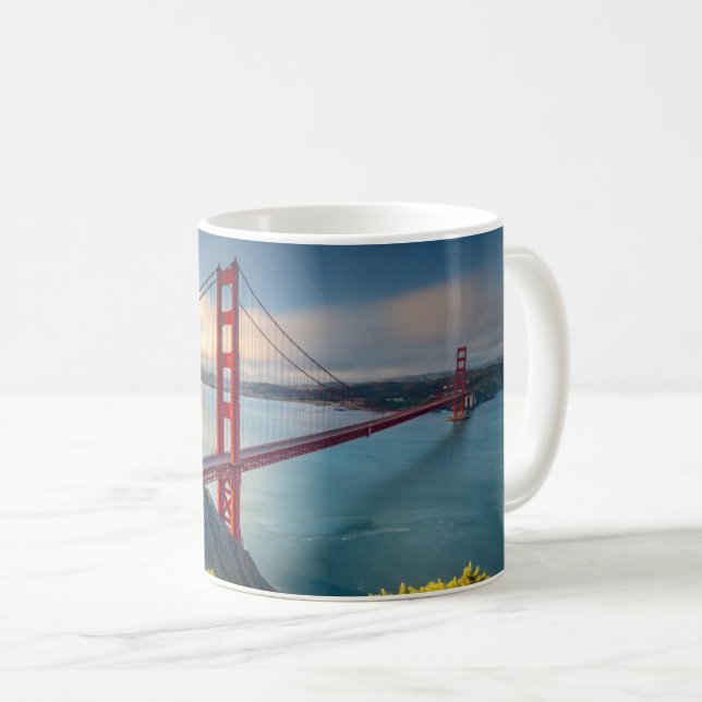 Taza De Café Monumentos | Golden Gate San Francisco (Anverso derecho)