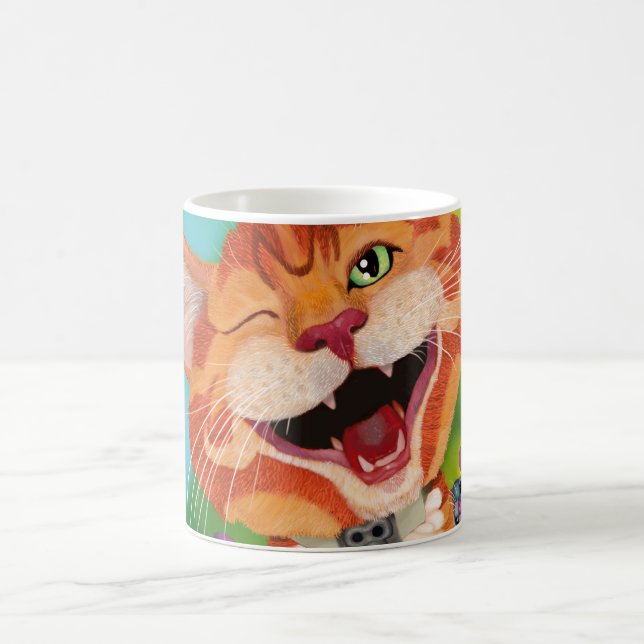 Taza De Café Monzo el gato (Centro)