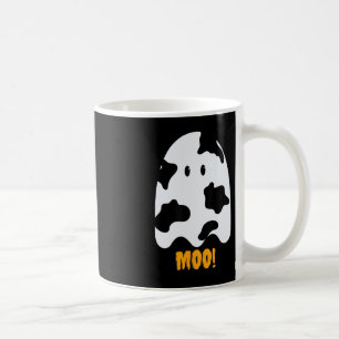 Taza De Café ¡Moo! Curva divertida para imprimir fantasma Hallo