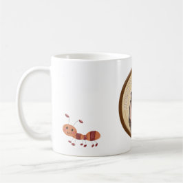 Taza De Café Moo Deng Hippo para Feliz Navidad