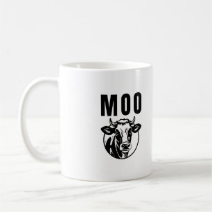 Taza De Café Moo, soy una granja divertida de vacas