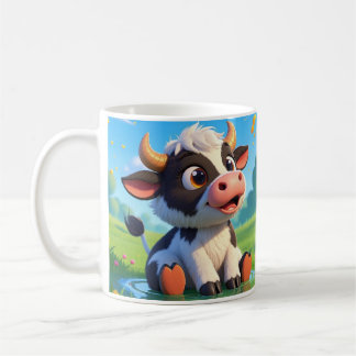 Taza De Café Moochii la vaca más linda