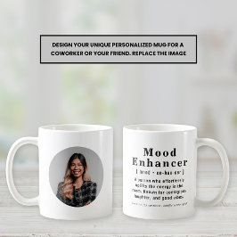 Taza De Café Mood Enhancer Personalized Photo Office Gift Tea