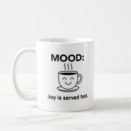 Taza De Café Mood Mugged 2—Smiley Face