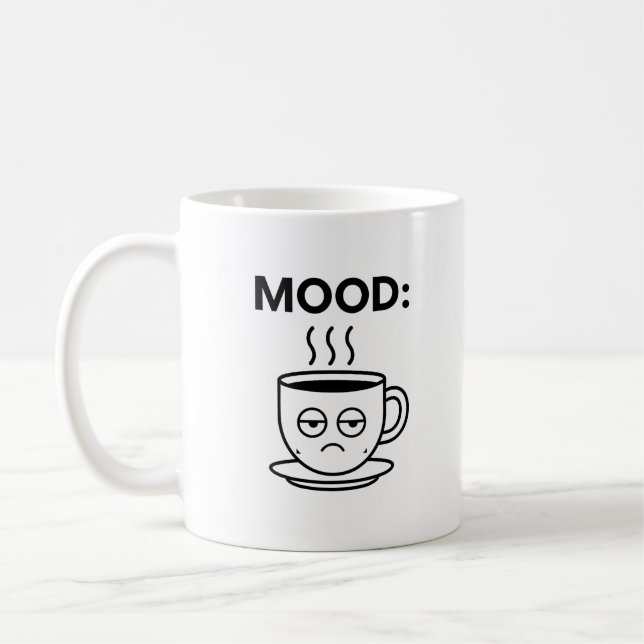 Taza De Café Mood Mugged—EyeRoll (Izquierda)