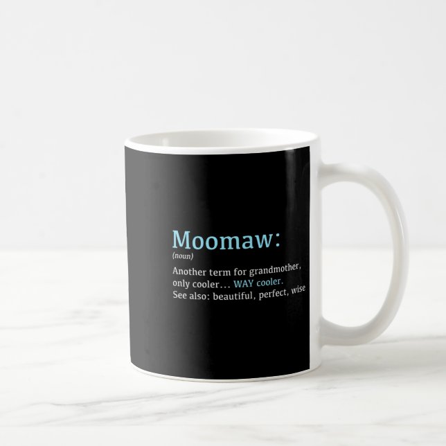 Taza De Café Moomaw_ Funny Definition Noun - Another Term  (Derecha)