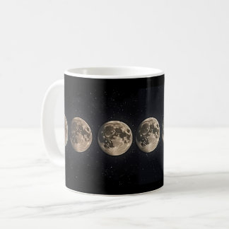 Taza De Café moon cycle in space